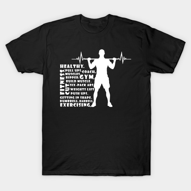 GYM And FITNESS T-Shirt by elzammar